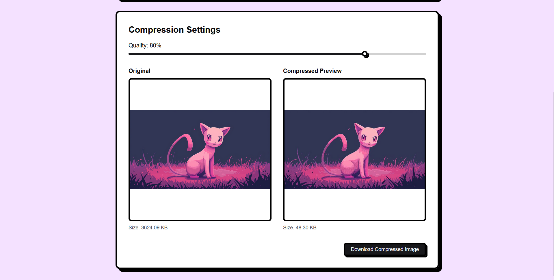PicShrink preview